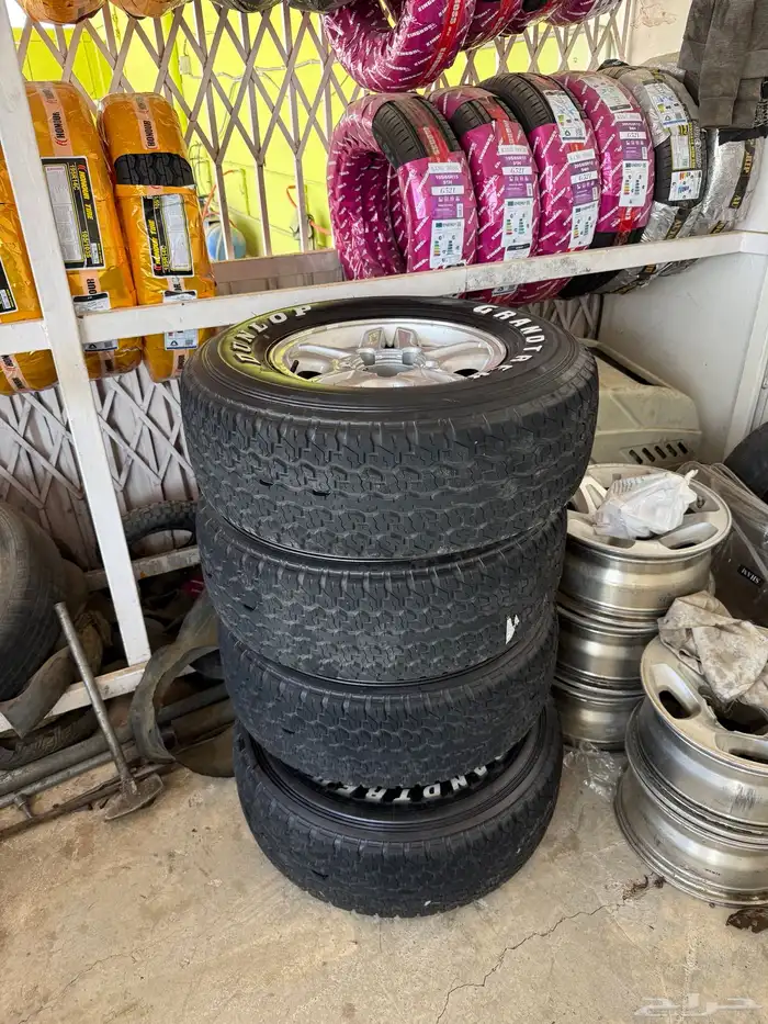 كفرات دنلوب وجنوط لكزس خوات الجدد 4