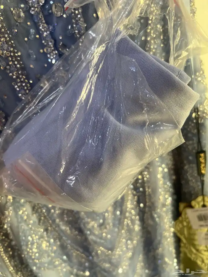 فستان جديد شريته لمناسبه خاصه جديد بسعره ومعه شال وسير مائي 5