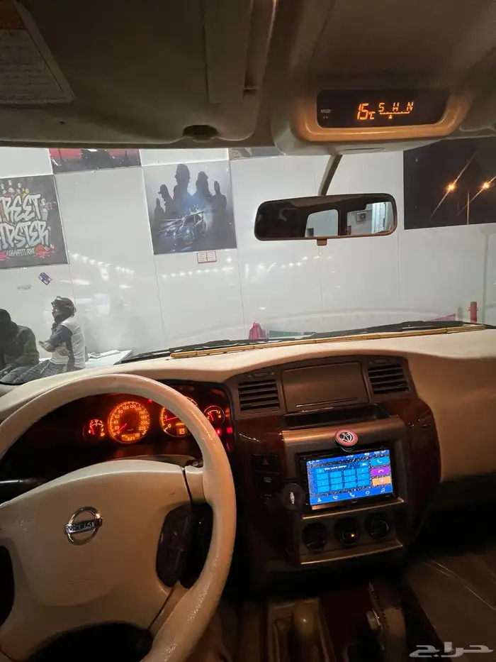 للبيع فتك باترول سوبر سفاري فل كامل تماتيك ذهبي 2008 12