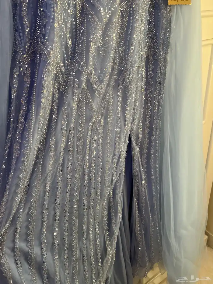 فستان جديد شريته لمناسبه خاصه جديد بسعره ومعه شال وسير مائي 2