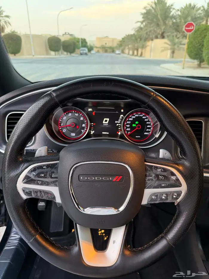 دوج تشارجر RT 2016 فل هاوس هيمي 8 سلندر بحالة الوكاله 34
