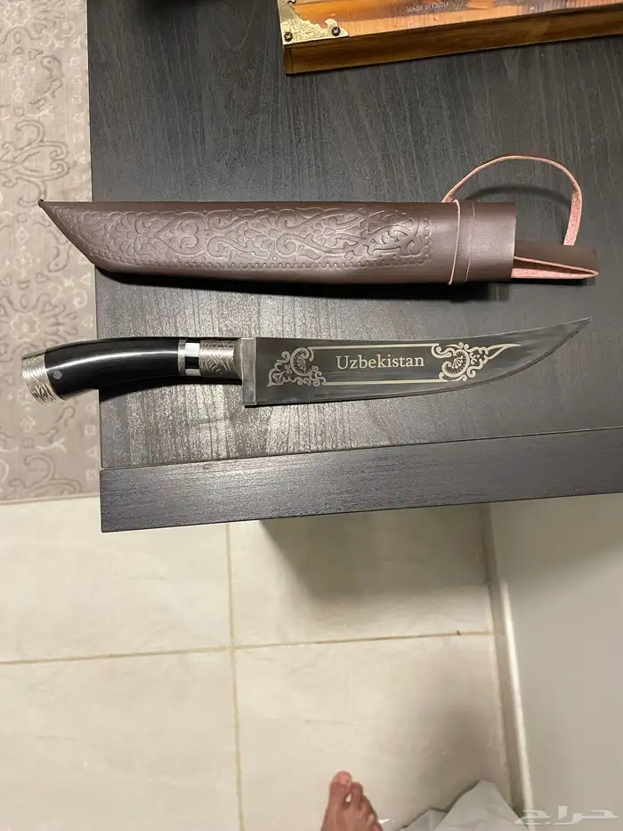 سكينة اوزبكية صناعة يدوية 4