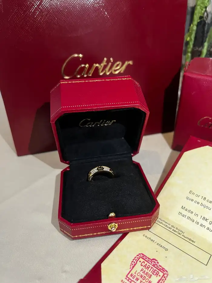 للبيع خاتم كارتير LOVE نسائي 3
