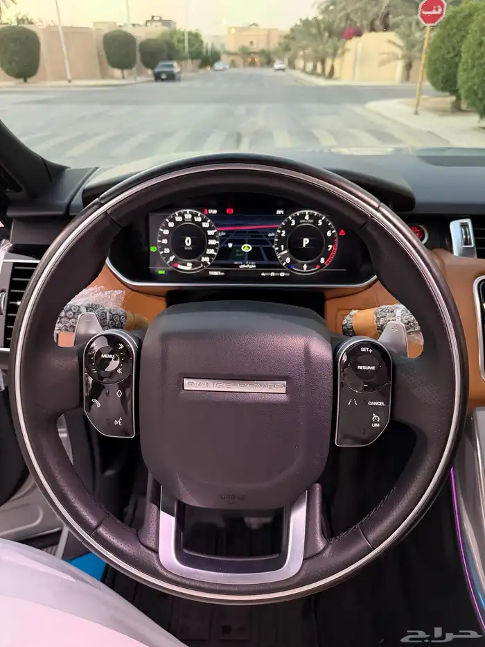 رنج روفر سبورت 2022 HSE ناغي تحت الضمان نظيف جدا 35