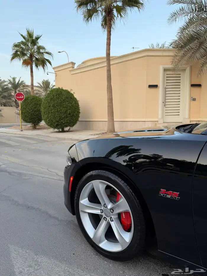 دوج تشارجر RT 2016 فل هاوس هيمي 8 سلندر بحالة الوكاله 25