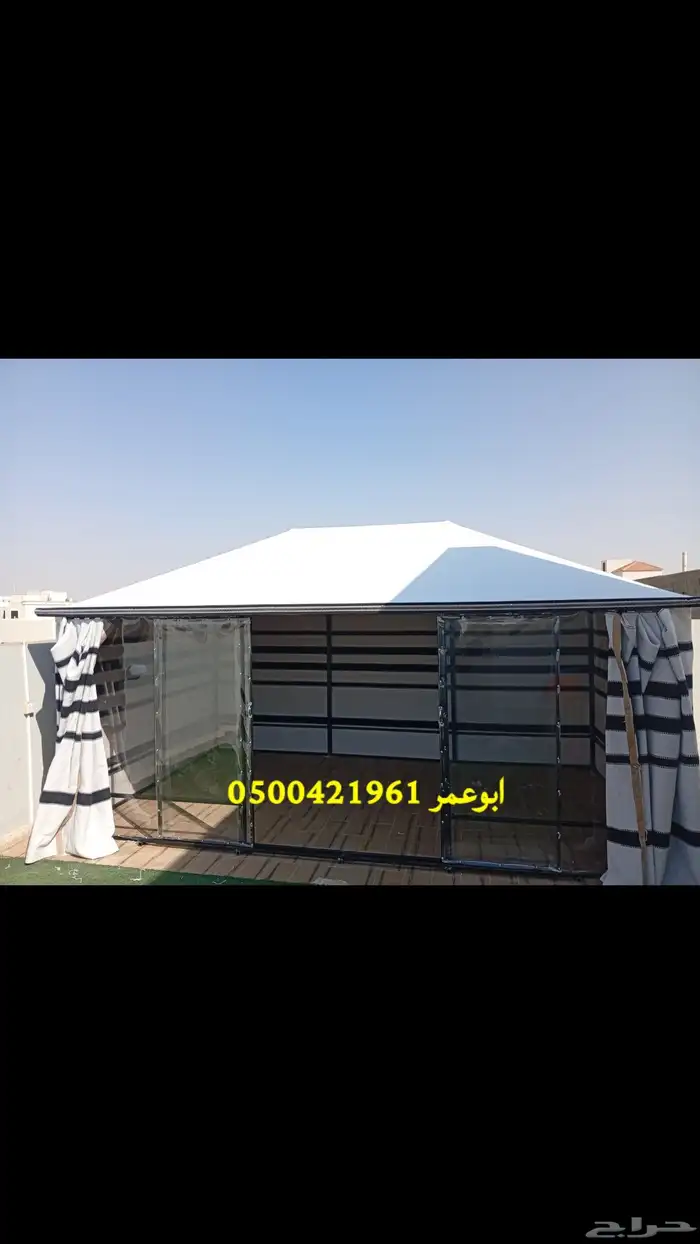 خيمة الهيكل الملكية المطورة بيت شعر هيكل المطور 6