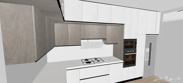 عمل تصميم مطبخ صور و فيديو بسعر رمزي للمصانع و الورشة مطابخ 5