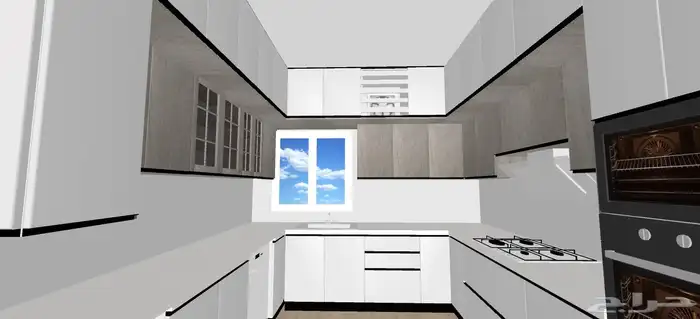 عمل تصميم مطبخ صور و فيديو بسعر رمزي للمصانع و الورشة مطابخ 4