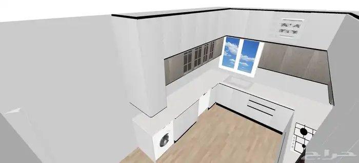 عمل تصميم مطبخ صور و فيديو بسعر رمزي للمصانع و الورشة مطابخ 6