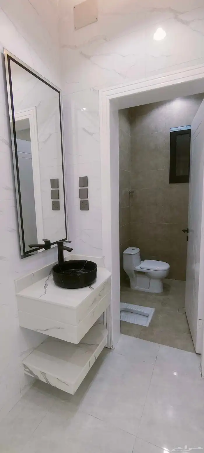 للبيع شقق ارضية بايكة سيارة مطله علي شارعين موقع مميز 13