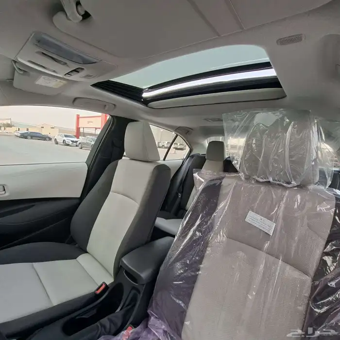 كورولا 2025 فتحه بصمه مكينه 2.0 السعر 84500 الف شامل الضريبة 17