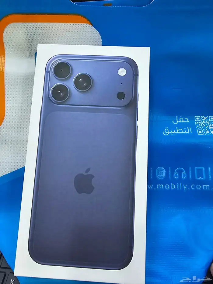 ايفون 17برو مكس 256 وارد سعودي ضمان موبايلي وحاسبات العرب 0