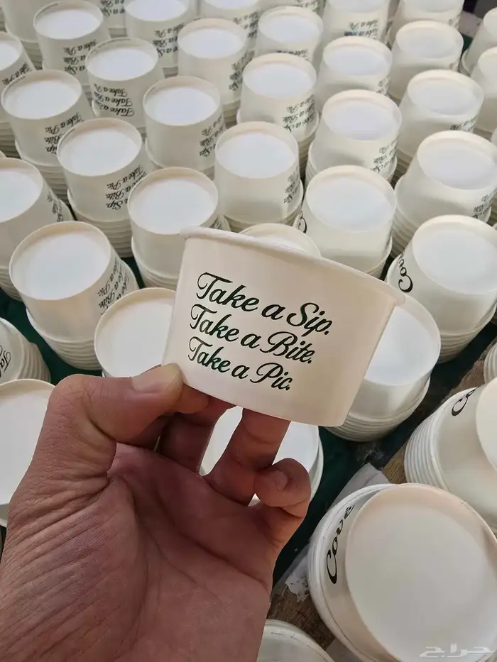 طباعة أكياس ورد علب كيس عباية كوب أكواب كارد حزام كوب ورق 5