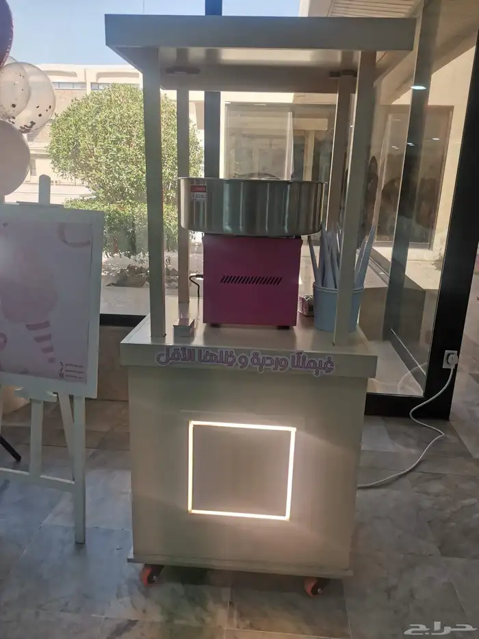 تأجير  الة فشار  غزل البنات  ذرة  بانكيك 5