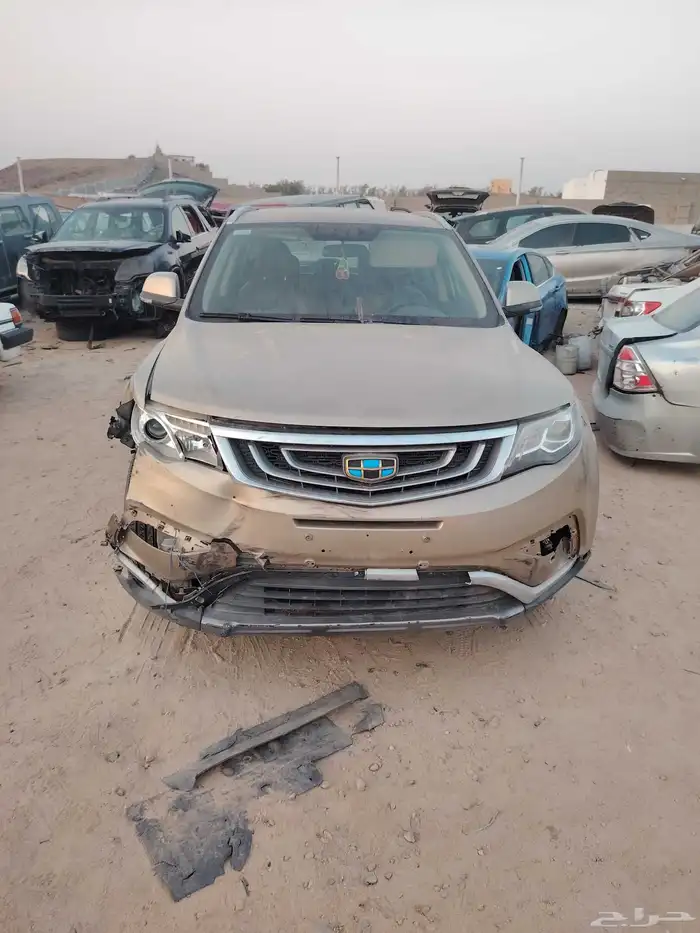 جيب جيلي ام جراند X7 sport. 2017 تشليح قطع غيار مستخدم 0