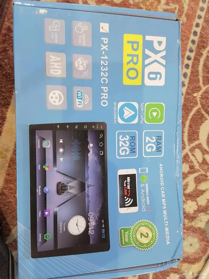 شاشة جيب لاندكروزر 2010راوتر وكرسي مساج الموقع محافظة رفحاء 3