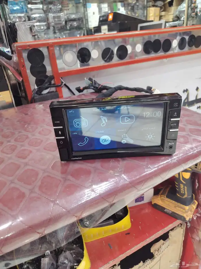 شاشة نيسان كار بلي ورليس بدون سلك. صناعه تيلاندي 2