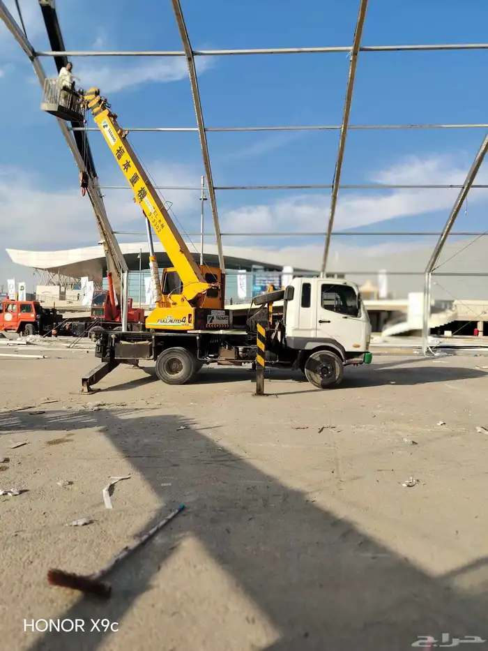 كرين رافعه باسكت كرين 7 طن سله عمال كرين 50 طن 20 طن 5