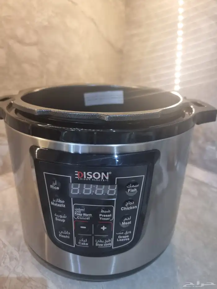 قدر ضغط 6 لتر من السيف شركة EDISON 5