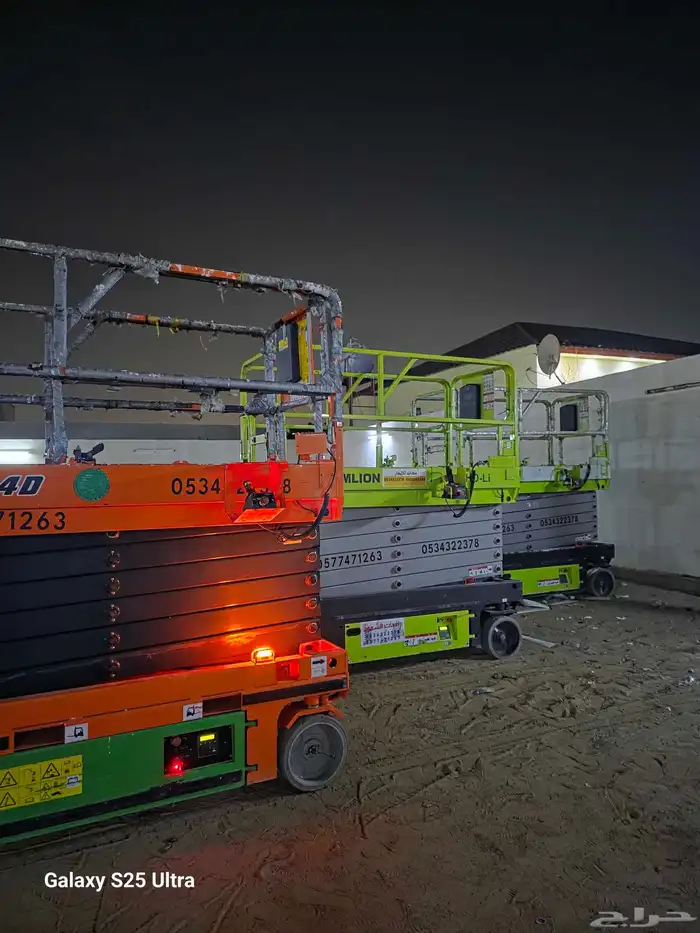 سيزرلفت للايجار موديل 2026 متوفر كل المقاسات رافعه للايجار 5