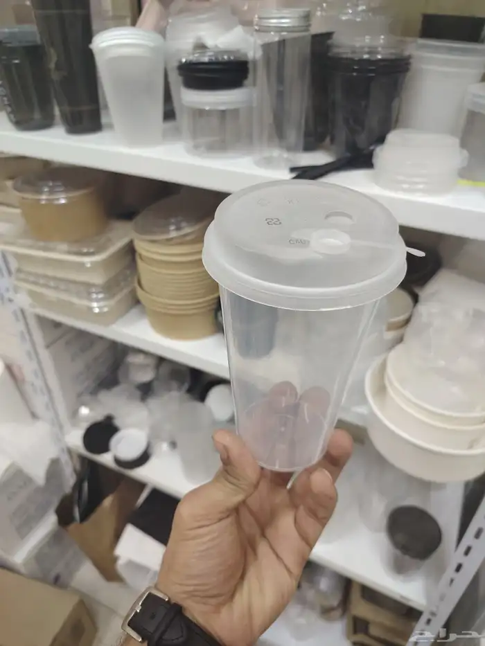 أكواب بلاستيكيه صحيه وآَمنه متوفر PP و PET جميع المقاسات 9