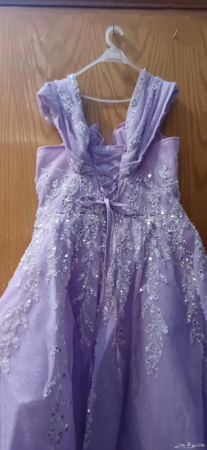فستان ملكة بنفسجي 3
