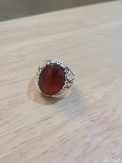 خواتم عقيق يماني درجة أولى عيار 925 index