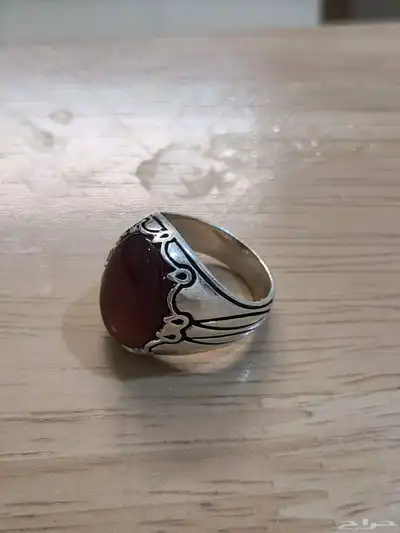 خواتم عقيق يماني درجة أولى عيار 925 index