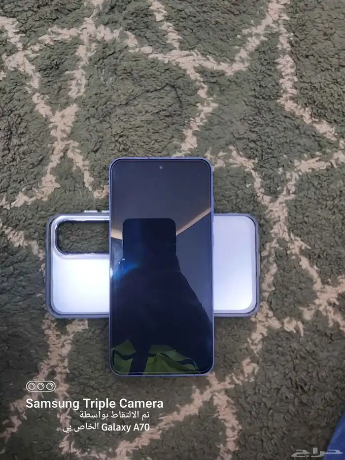 جوال سامسونج A55 ذاكرة 256 اللون كحلي موجود كرتون 0