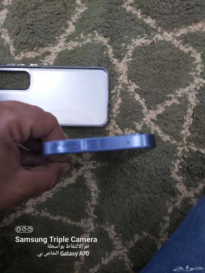 جوال سامسونج A55 ذاكرة 256 اللون كحلي موجود كرتون 1