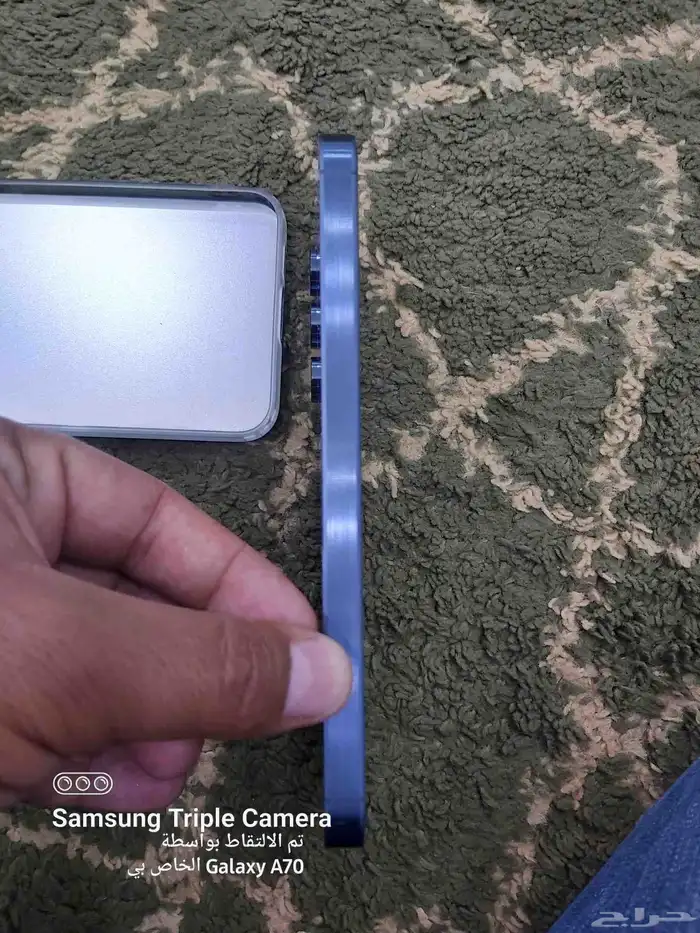 جوال سامسونج A55 ذاكرة 256 اللون كحلي موجود كرتون 4