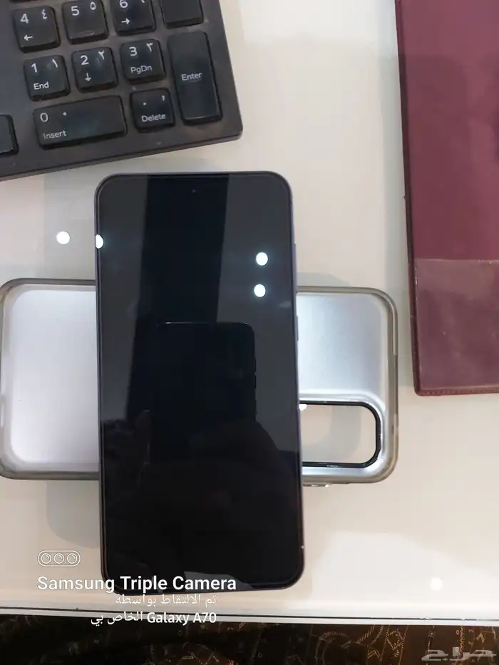 جوال سامسونج A55 ذاكرة 256 اللون كحلي موجود كرتون 2