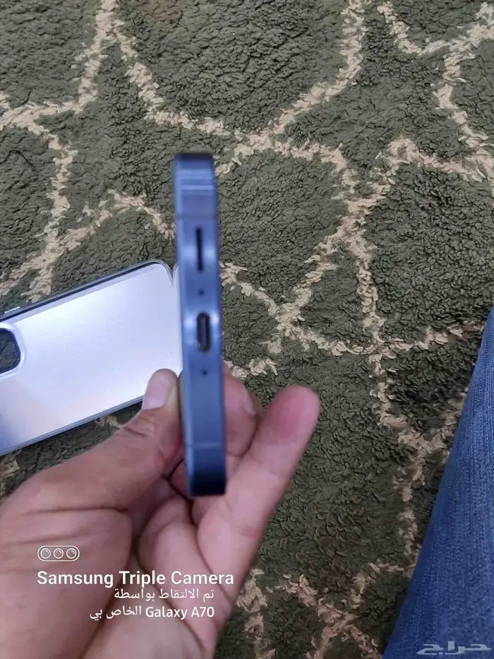 جوال سامسونج A55 ذاكرة 256 اللون كحلي موجود كرتون 3