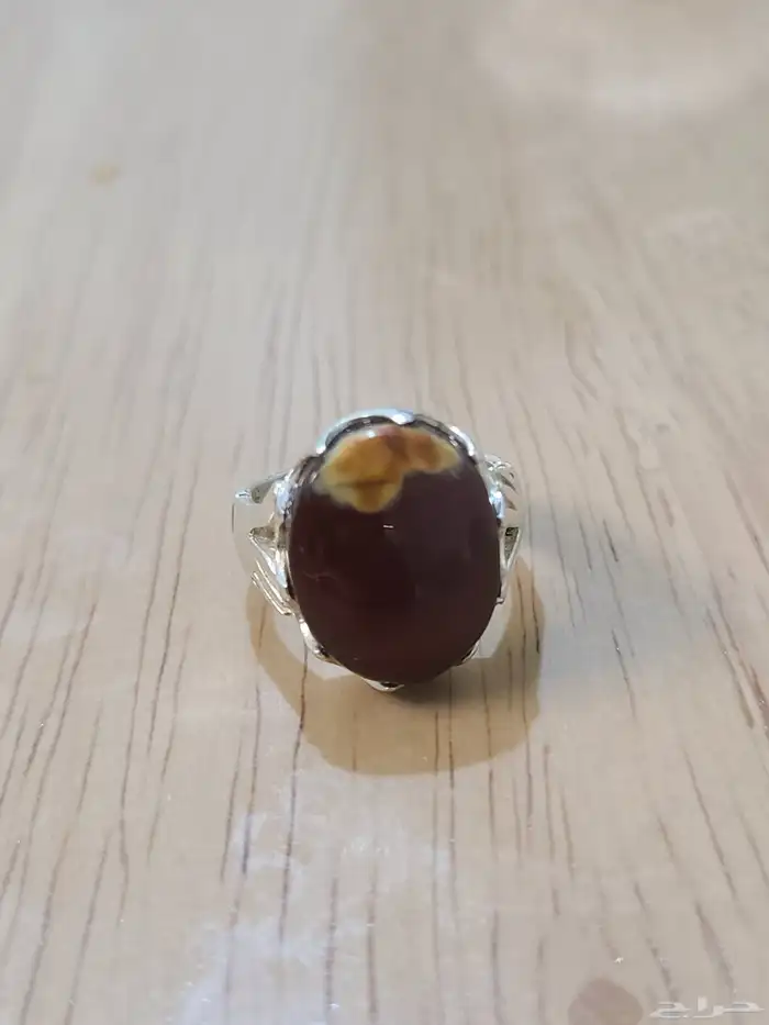 خواتم عقيق يماني درجة أولى عيار 925 2