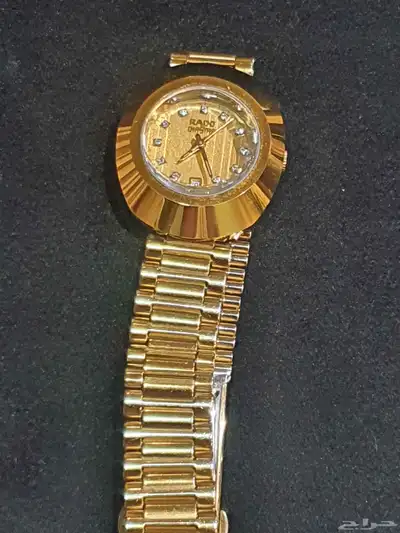 ساعه رادو نسائي اصلي استعمال خفيف الحد 1800 index