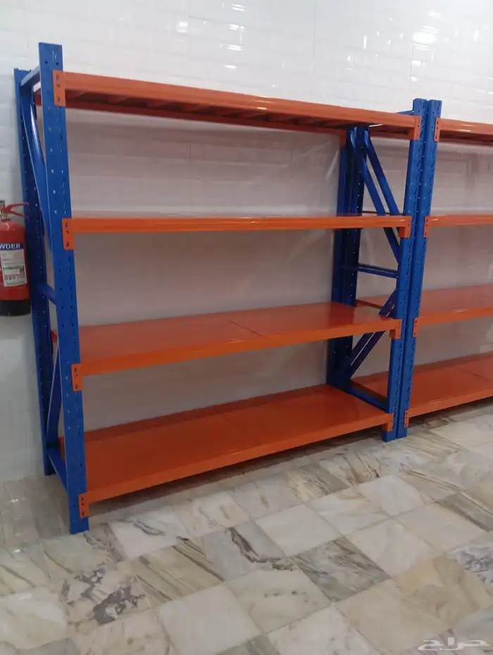 رفوف تخزين رفوف مستودعات ارفف تموينات 0