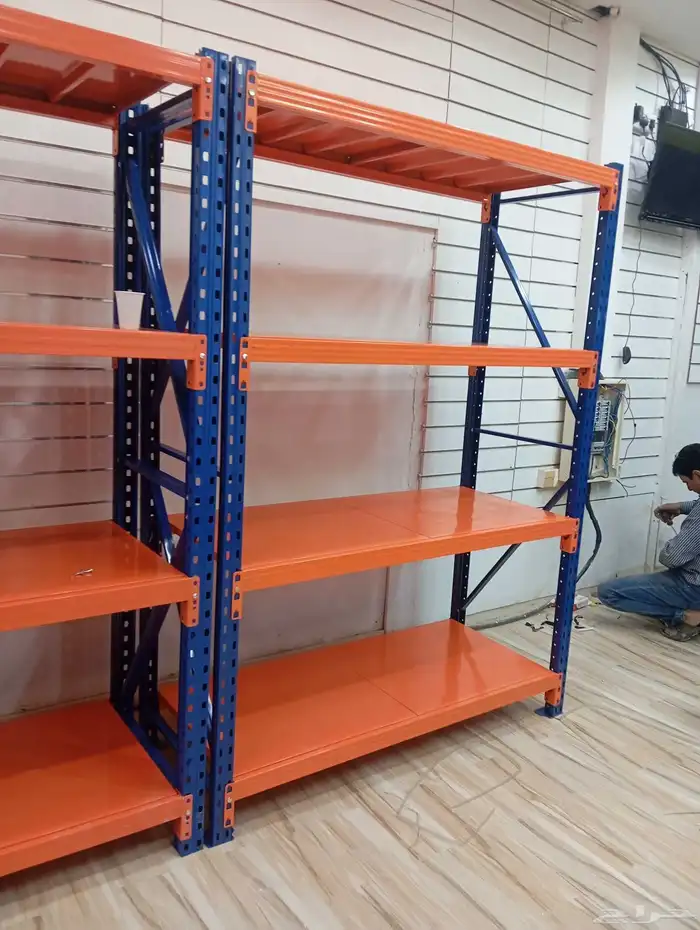 رفوف تخزين رفوف مستودعات ارفف تموينات 2