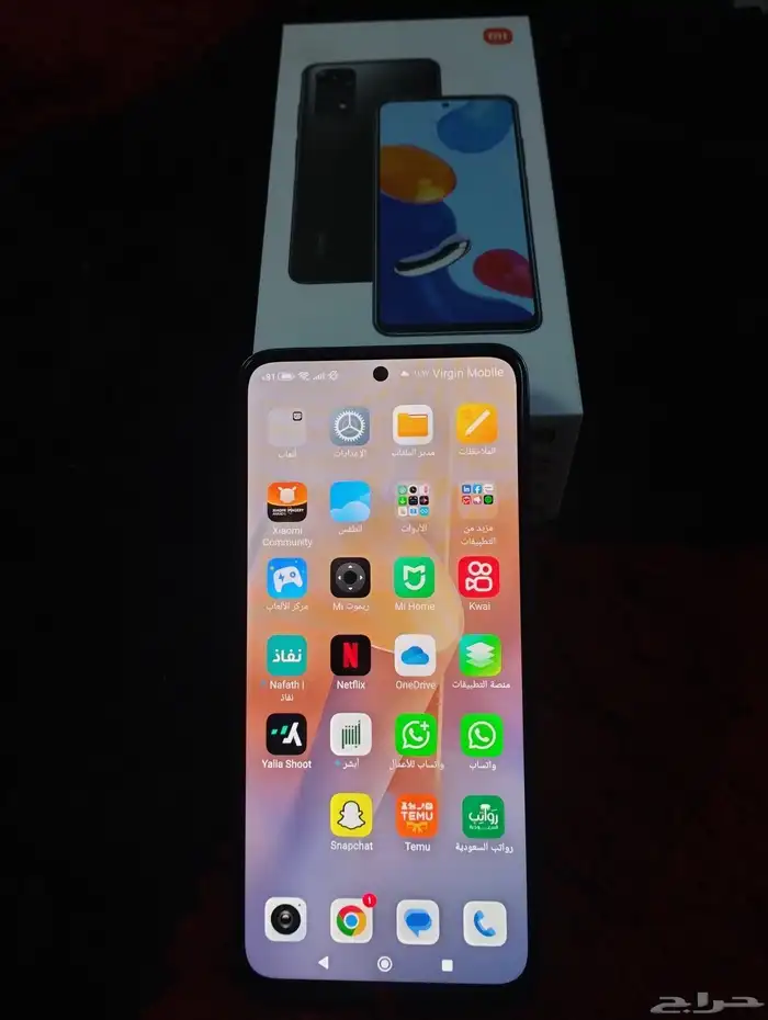 للبيع جوال شاومي ريدمي نوت 11 0