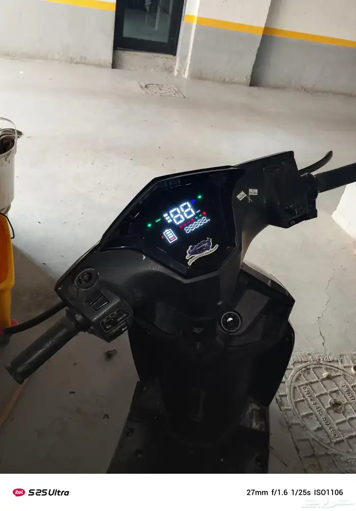 دراجه كهربائيه سكوتر دباب عجيب شبه جديد جنط ماطور كهربائي 2