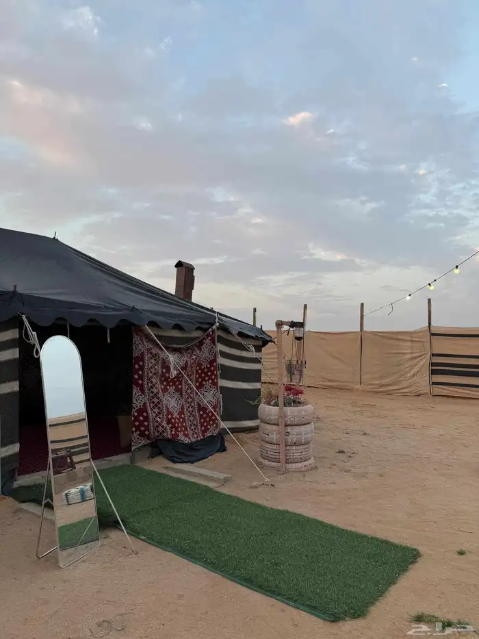 مخيم للإيجار اليومي والشهري 0