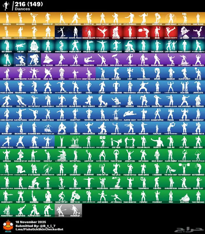 حساب ترفس حفل فورت نايت نوادر 2