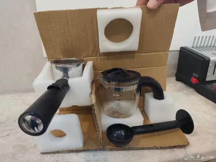 مكينة قهوة جديدة استخدام يومين فقط 2