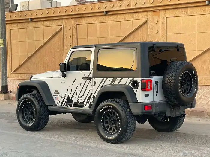 رانجلر سبورت 2015 قير عادي نظيف جدا 5