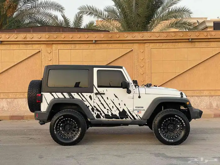 رانجلر سبورت 2015 قير عادي نظيف جدا 11