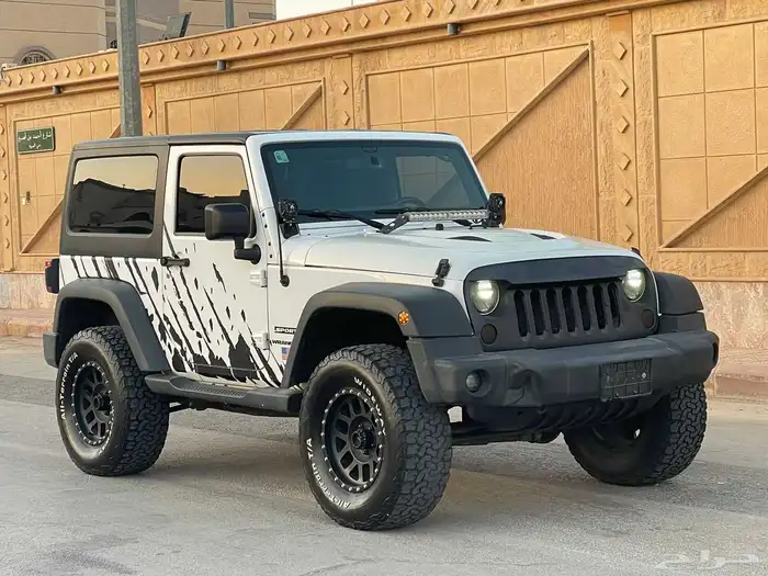 رانجلر سبورت 2015 قير عادي نظيف جدا 7