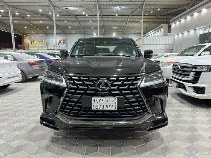 لكزس 2021 LX 570 بلاك اديشين شررط وكالة 4
