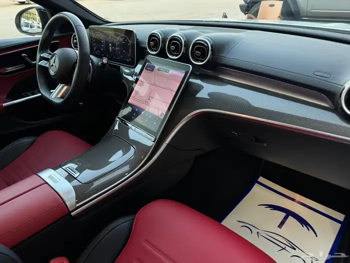 مرسيدس C300 2024 Full options عداد 7 الاف 9