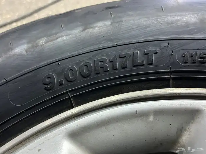 جنوط جيب لاند كروزر 2007 اصلي مع كفرات شاهين 900.17 ت23 12