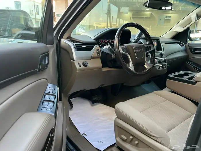 جمس يوكن 2019 سعودي SLE رادار شنطة كهرب شبه الجديد طويل 5