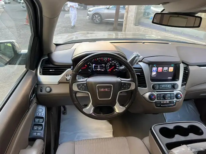 جمس يوكن 2019 سعودي SLE رادار شنطة كهرب شبه الجديد طويل 4